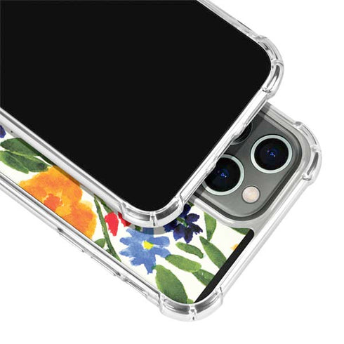 Bouffants and Broken Hearts Garden 6 iPhone 14 Pro Clear Case